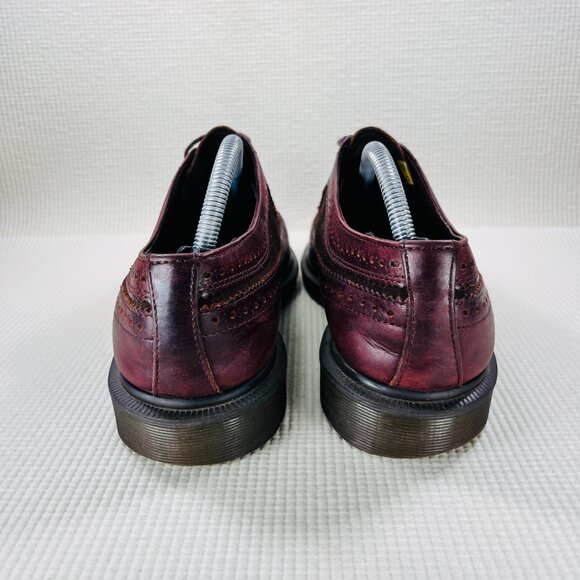 Dr. Martens 3989 Shoes Mens Size 10 Brogue Wingtip Leather Suede Oxford UK 9 main image 9